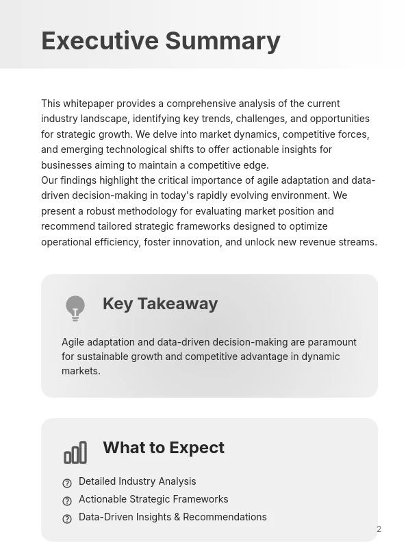 Strategic Management Consulting Insights