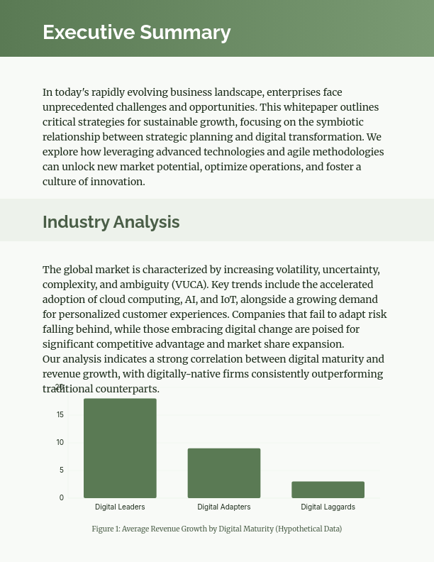 Strategic Enterprise Innovation Insights