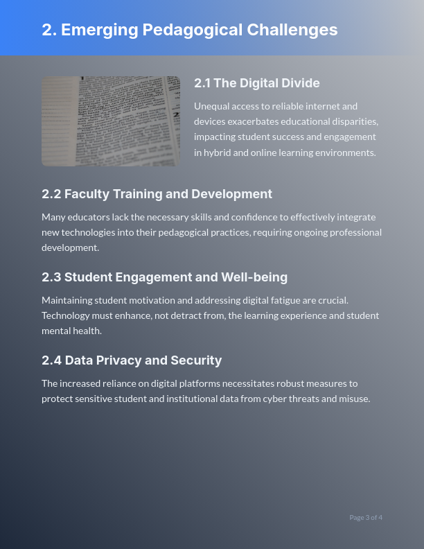 Higher Education Digital Transformation Trends