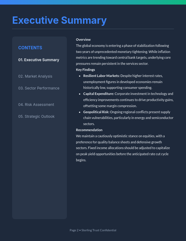 Global Asset Management Trends Report