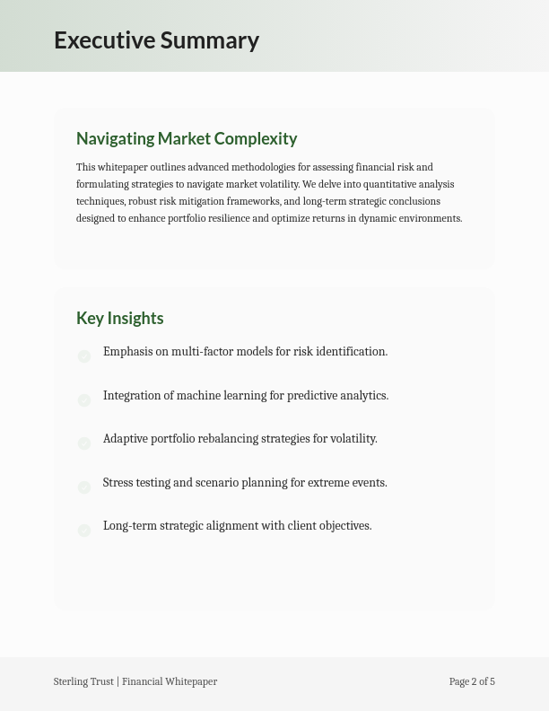 Strategic Investment Risk Analysis