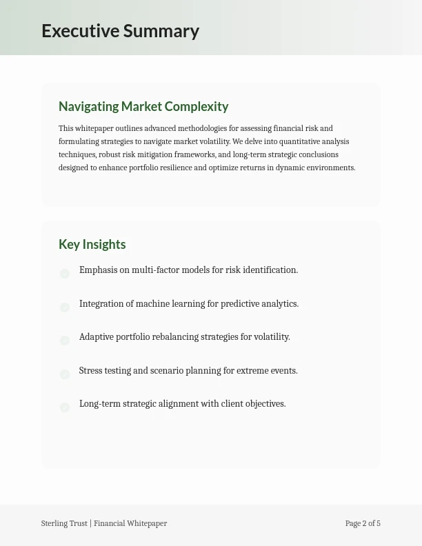 Strategic Investment Risk Analysis