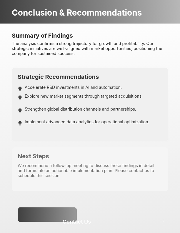Strategic Market Analysis & Financial Trends