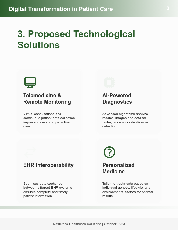 Digital Health Transformation Strategies