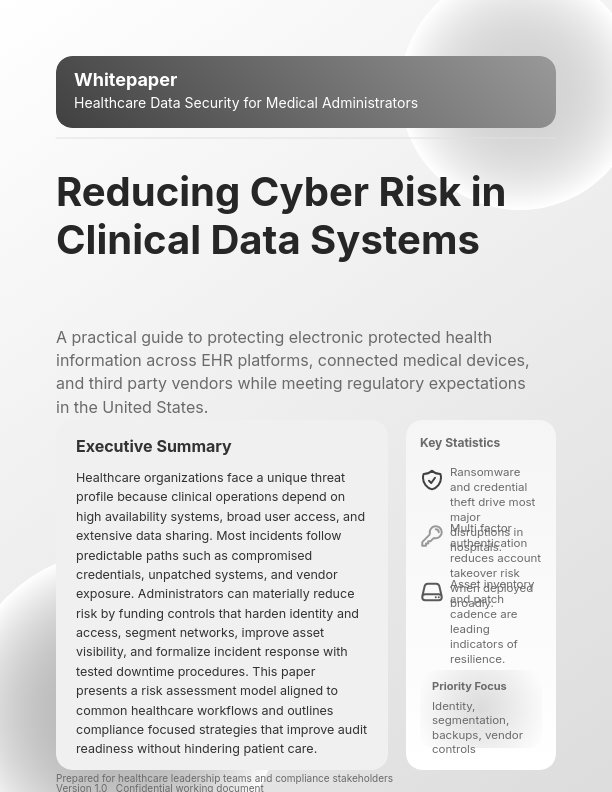 Patient Data Security & Privacy Innovations