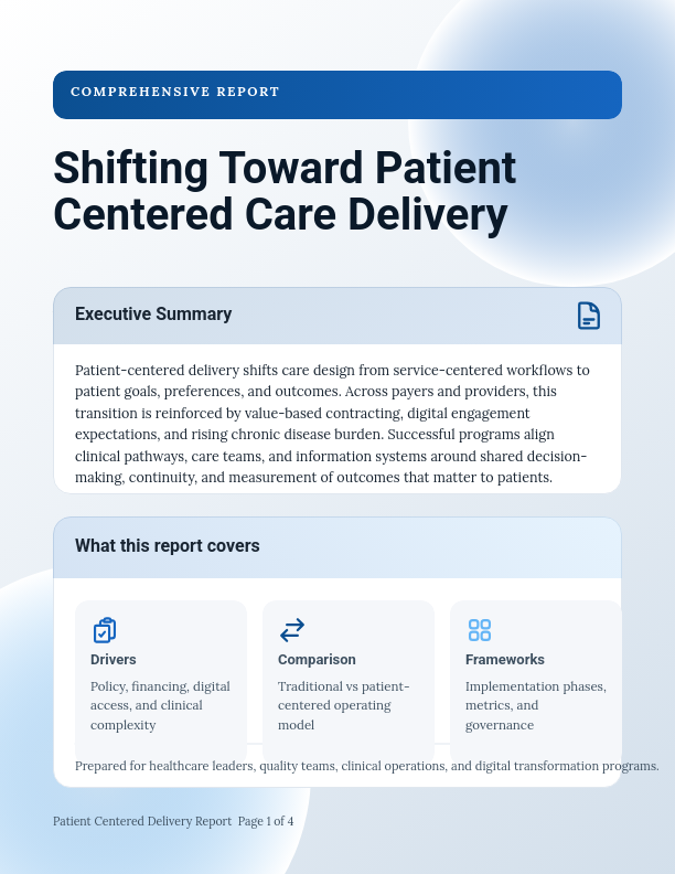 Evolution of Integrated Health Systems