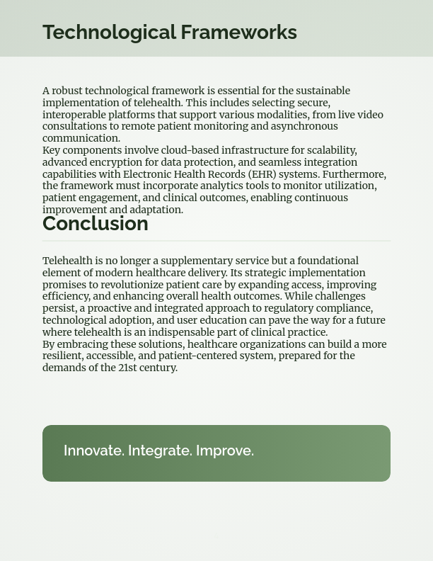 Modernizing Patient Care Through Telehealth