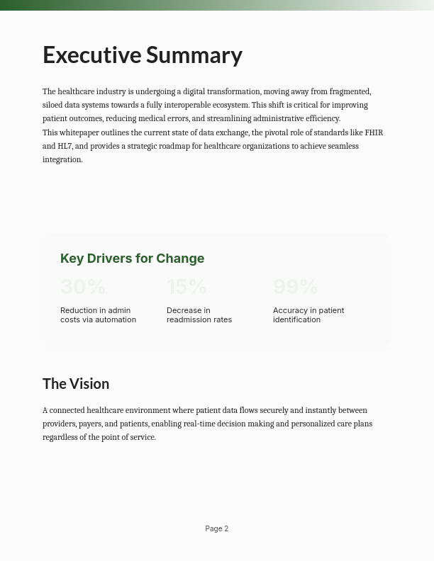 Modern Healthcare Interoperability Guide