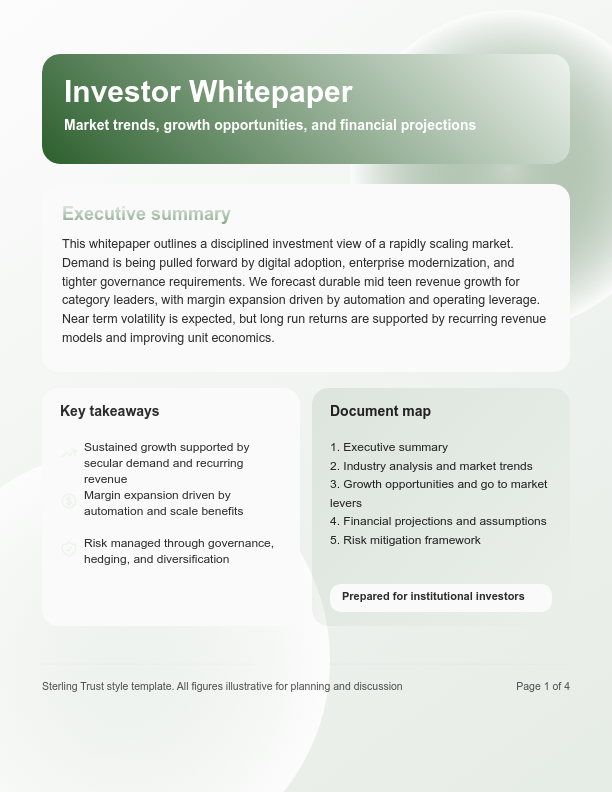 Strategic Market Insights & Investor Forecast
