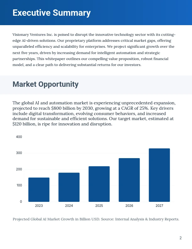 High-Growth Venture Investment Brief