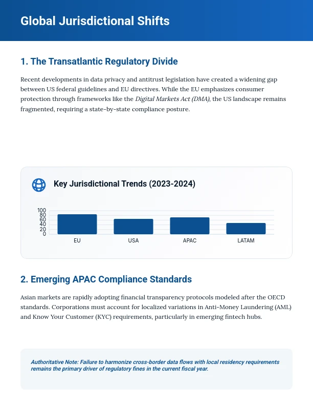 Corporate Regulatory Compliance Framework