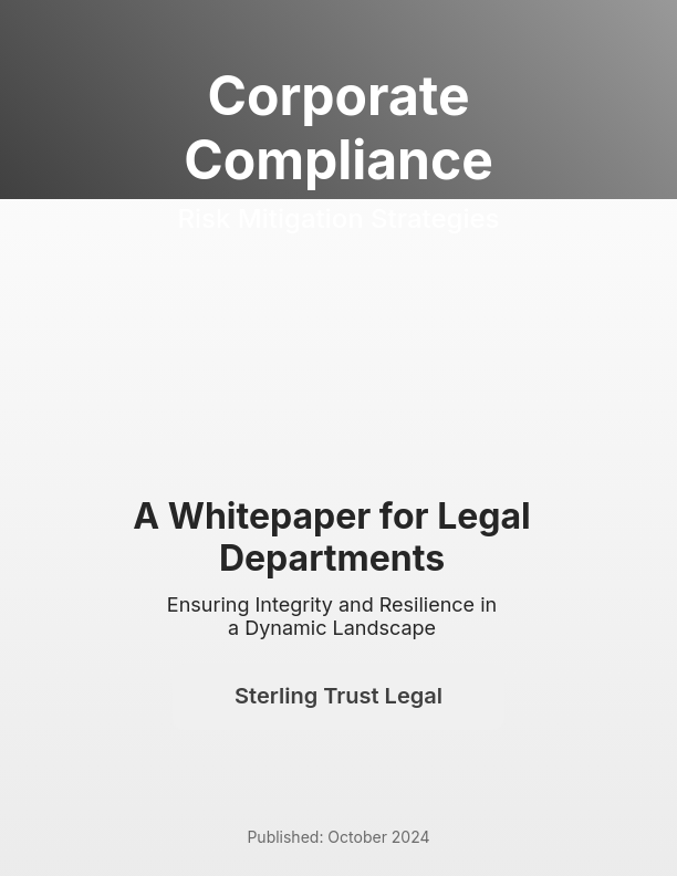 Corporate Governance and Regulatory Risk Analysis