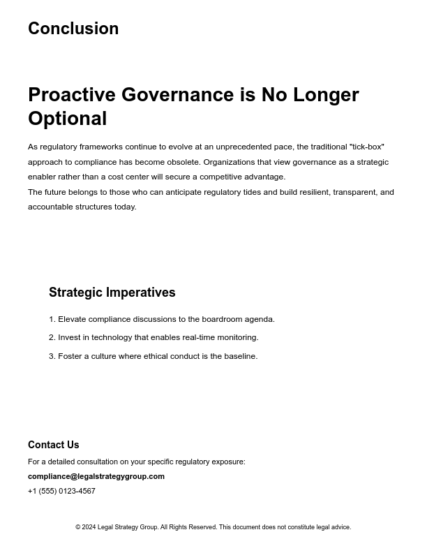 Regulatory Compliance and Risk Analysis