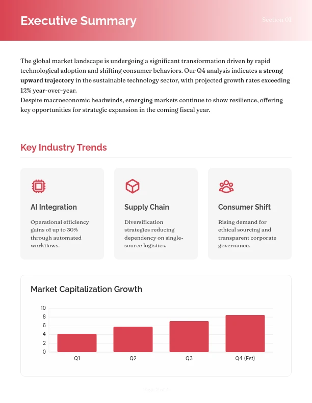 Strategic Market Intelligence Report