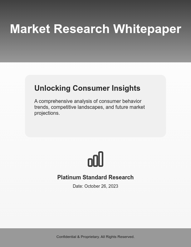 Strategic Market Analysis and Trends Report