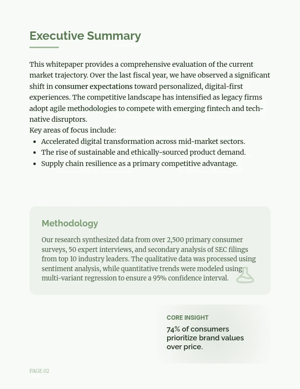 Market Dynamics & Strategic Growth Analysis