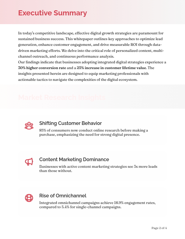 Modern Marketing Growth Strategies