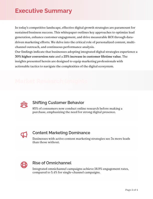 Modern Marketing Growth Strategies