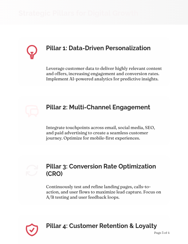 Modern Marketing Growth Strategies