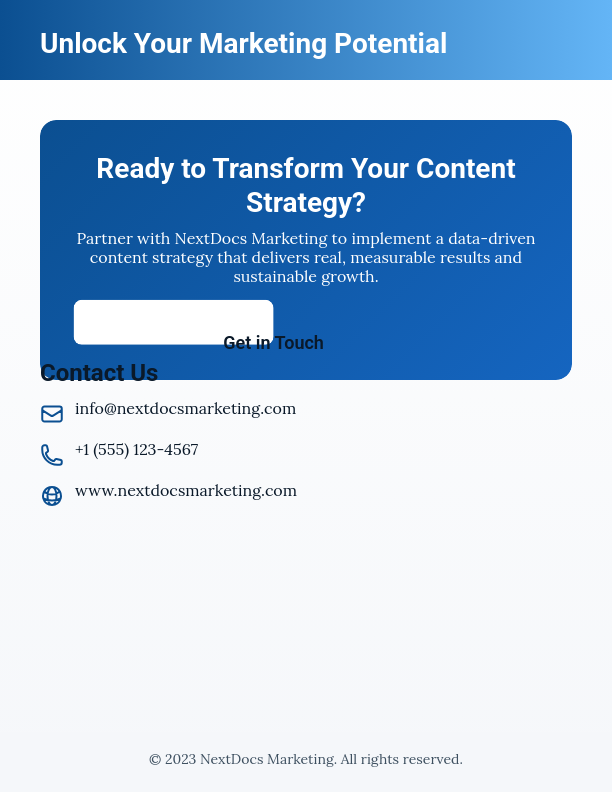 Content Marketing ROI and Growth Strategies