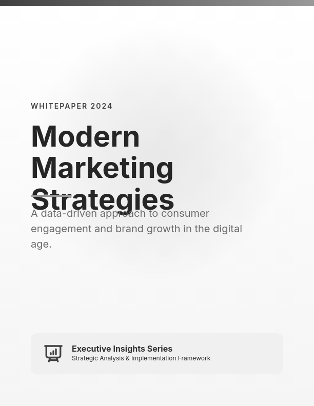 Digital Marketing Conversion Blueprint