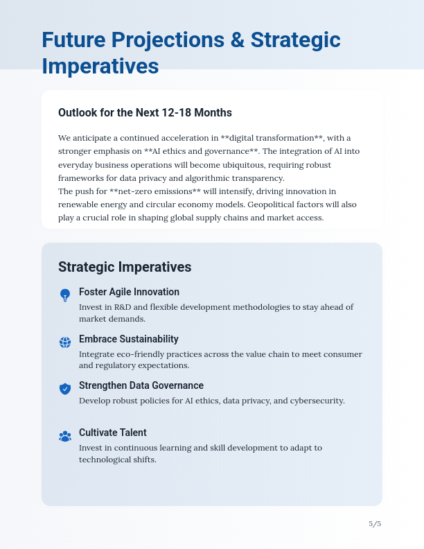 Monthly Industry Insights & Trend Analysis