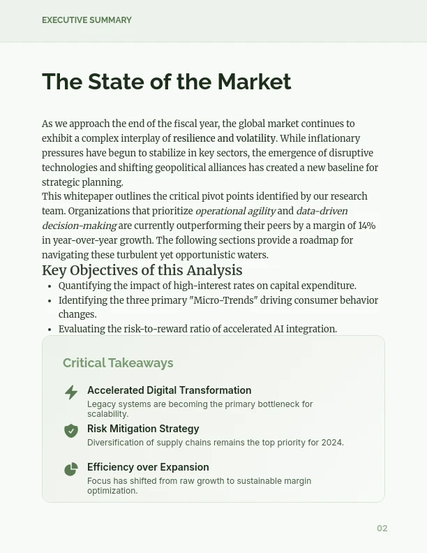 Monthly Industry Trends & Analysis Deep Dive