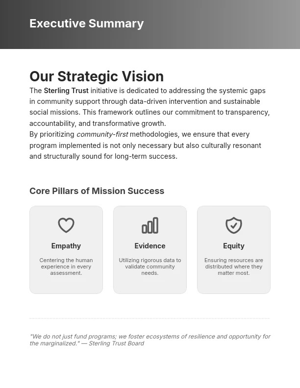 Nonprofit Strategic Impact and Advocacy Guide