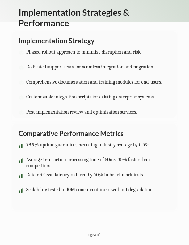 Next-Gen Product Technical Specifications