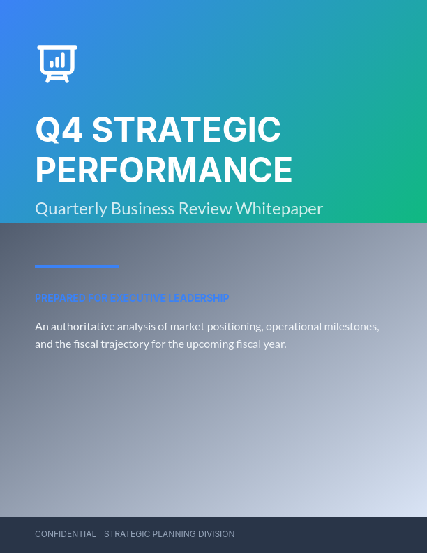 Strategic Quarterly Growth Analysis