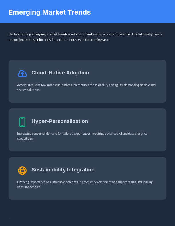 Strategic Quarterly Market Analysis