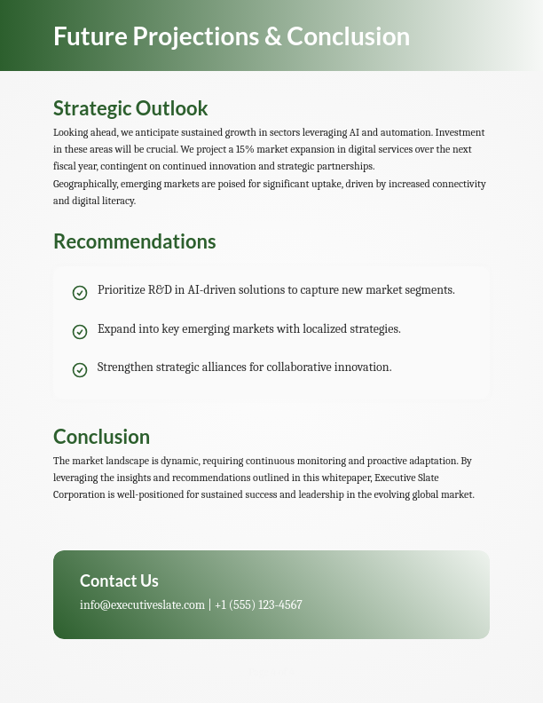 Strategic Quarterly Market Analysis