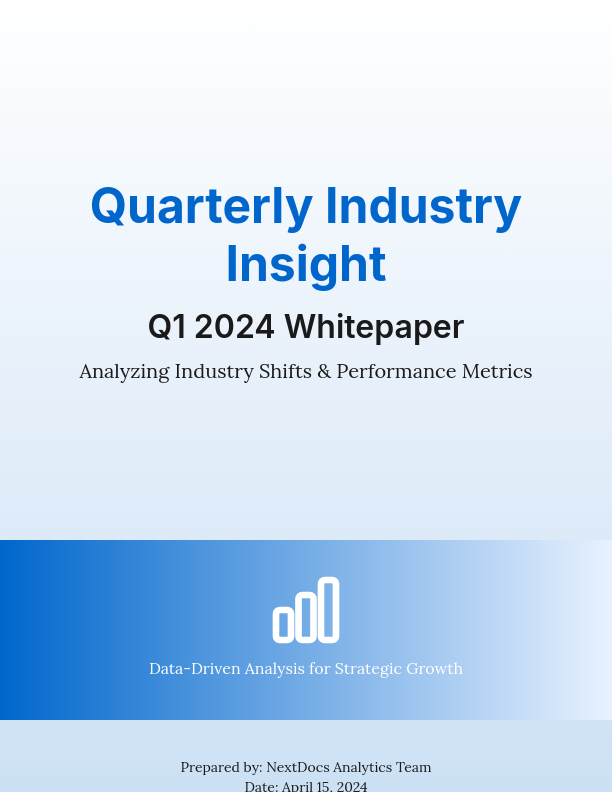 Quarterly Market Performance Insights