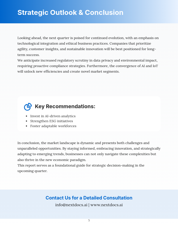 Quarterly Market Performance Insights