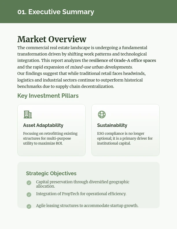 Commercial Real Estate Market Growth Trends