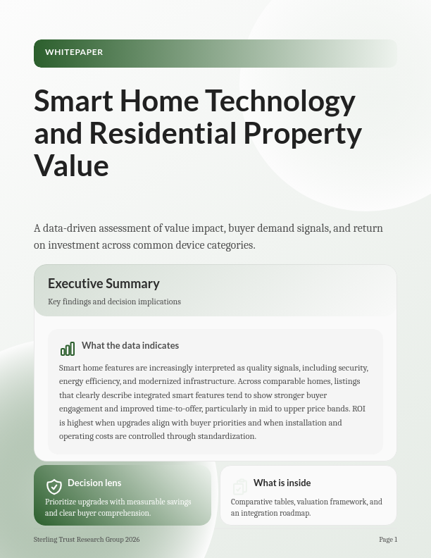 Impact of PropTech on Residential ROI