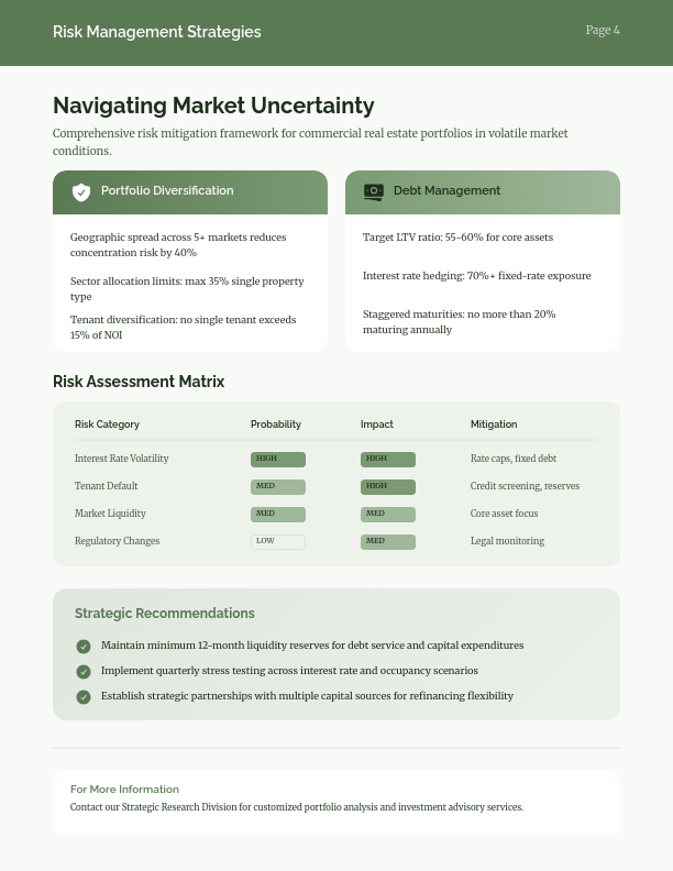 Commercial Real Estate Investment Strategies