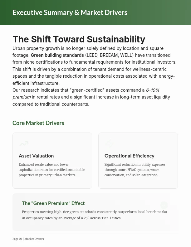Sustainable Urban Property Development Trends