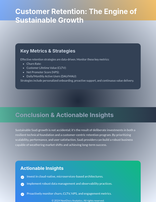 Modern SaaS Infrastructure and Scaling Guide