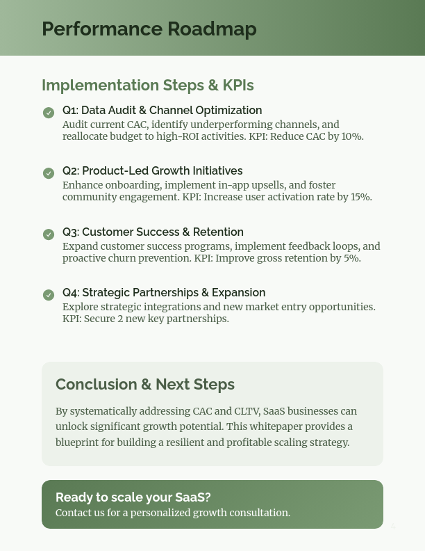 SaaS Scaling and Growth Strategy Guide
