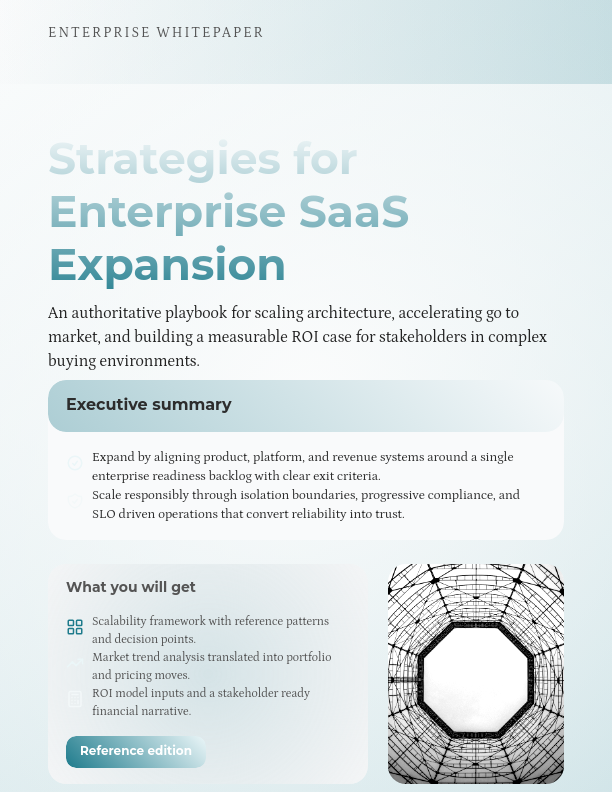 Scaling Enterprise SaaS Growth and Infrastructure