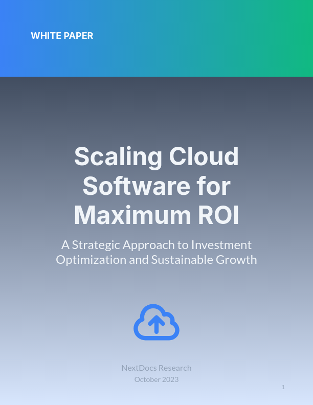 Strategic Guide to SaaS Scalability and ROI
