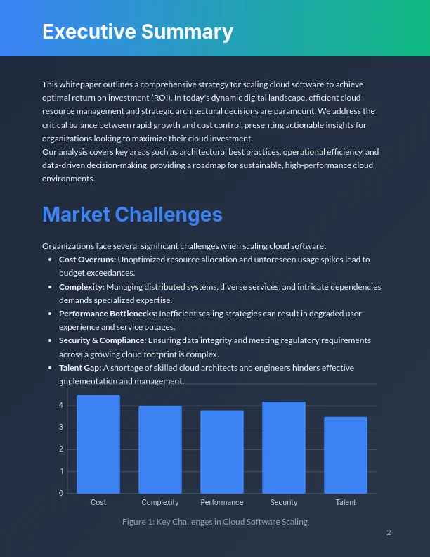 Strategic Guide to SaaS Scalability and ROI