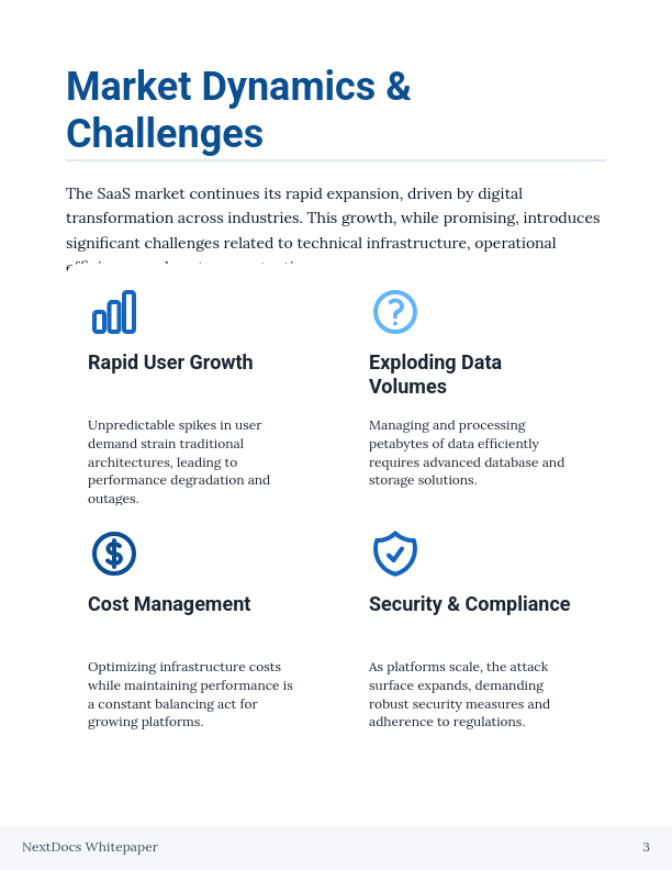 SaaS Growth and Scalability Framework