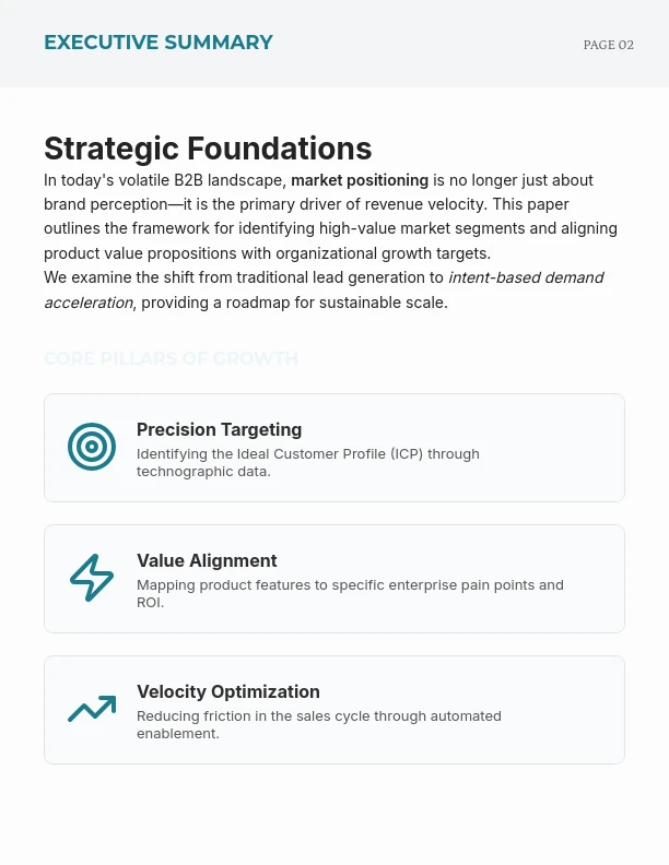 Strategic Revenue Acceleration Playbook