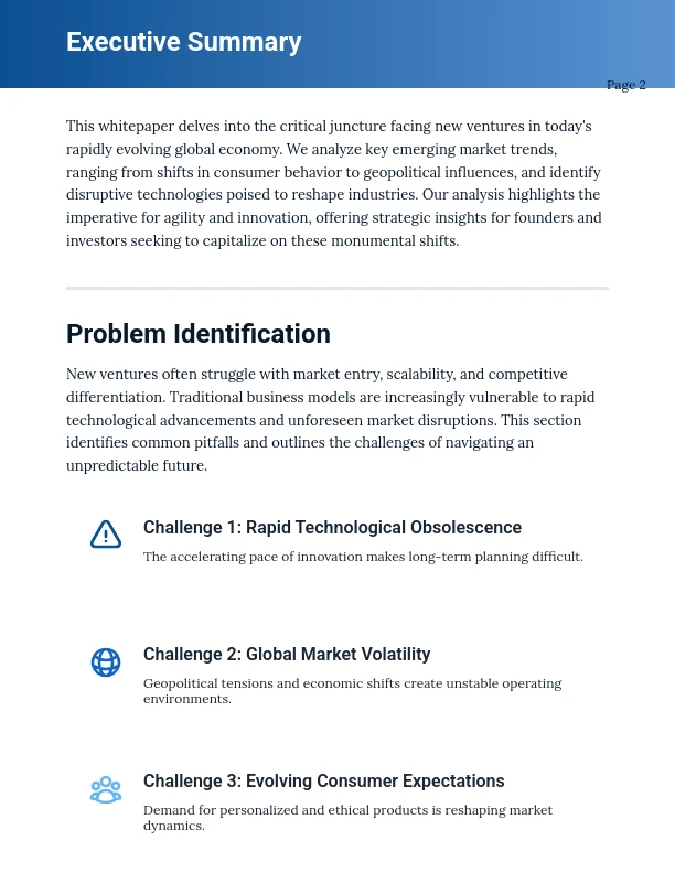 Startup Innovation and Market Disruption Guide