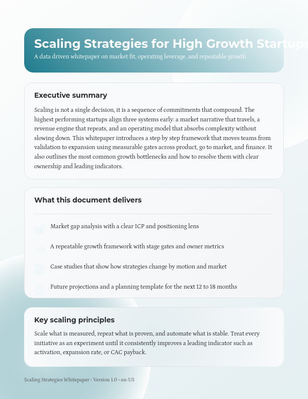 Scaling Tech Startups for Rapid Growth
