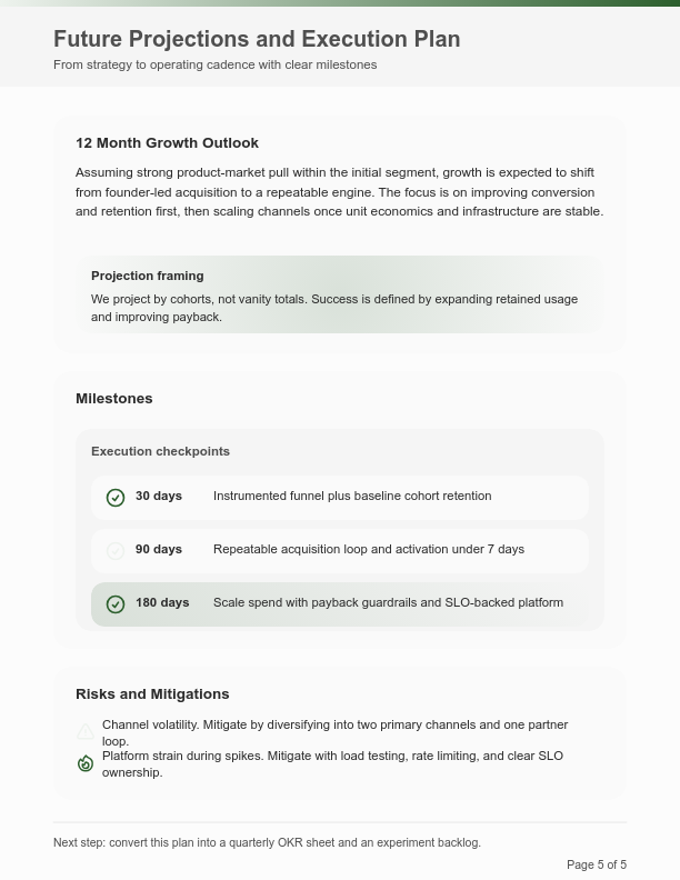 Scalable Growth Framework for Founders
