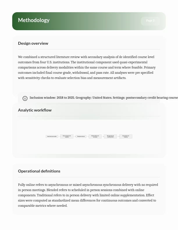 Scholarly Research Analysis Brief