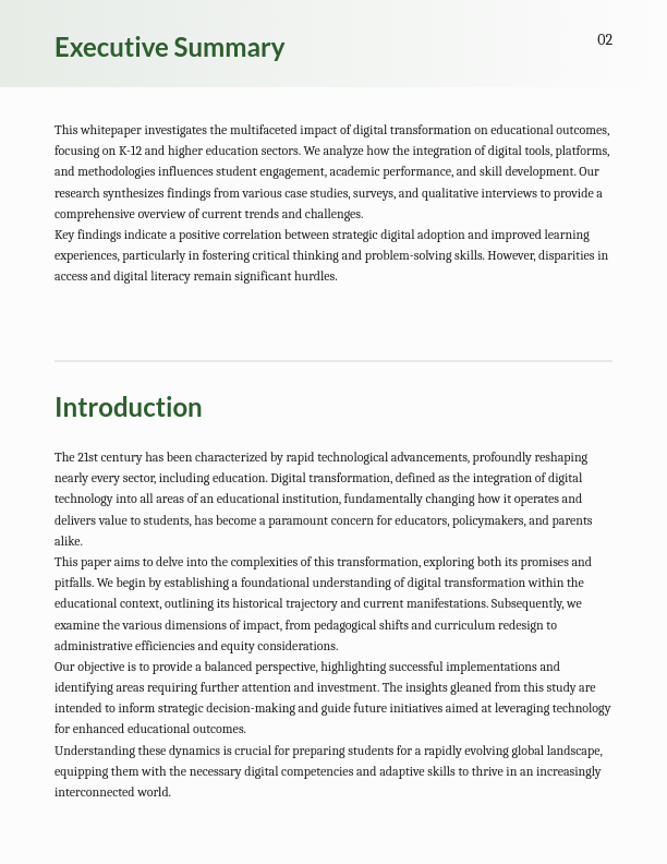 Academic Research and Industry Insights